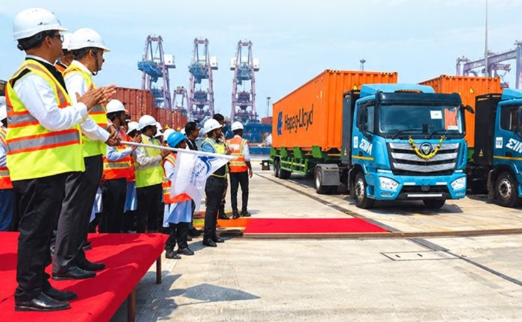 Tuticorin Container Terminal Introduces Electric Internal Transfer Vehicles to Advance Green Port Operations/