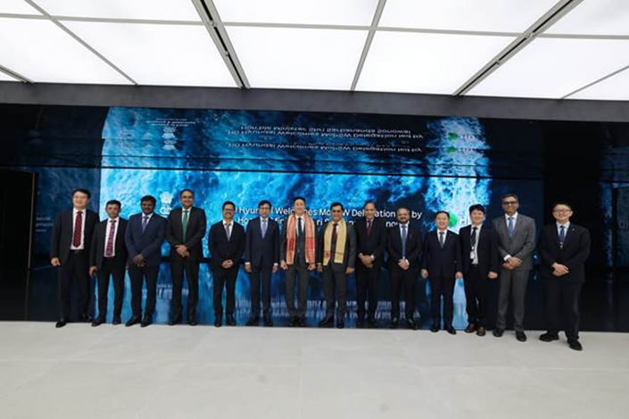 India’s Thoothukudi Mega Shipyard Picks Up Pace as Union Minister Sarbananda Sonowal Meets HD Hyundai Chairman Chung Ki-sun in Seoul