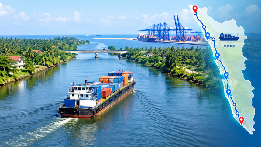 Kottayam Port Proposes Kottayam–Vizhinjam Inland Waterway Corridor, Container Services Could Begin in January